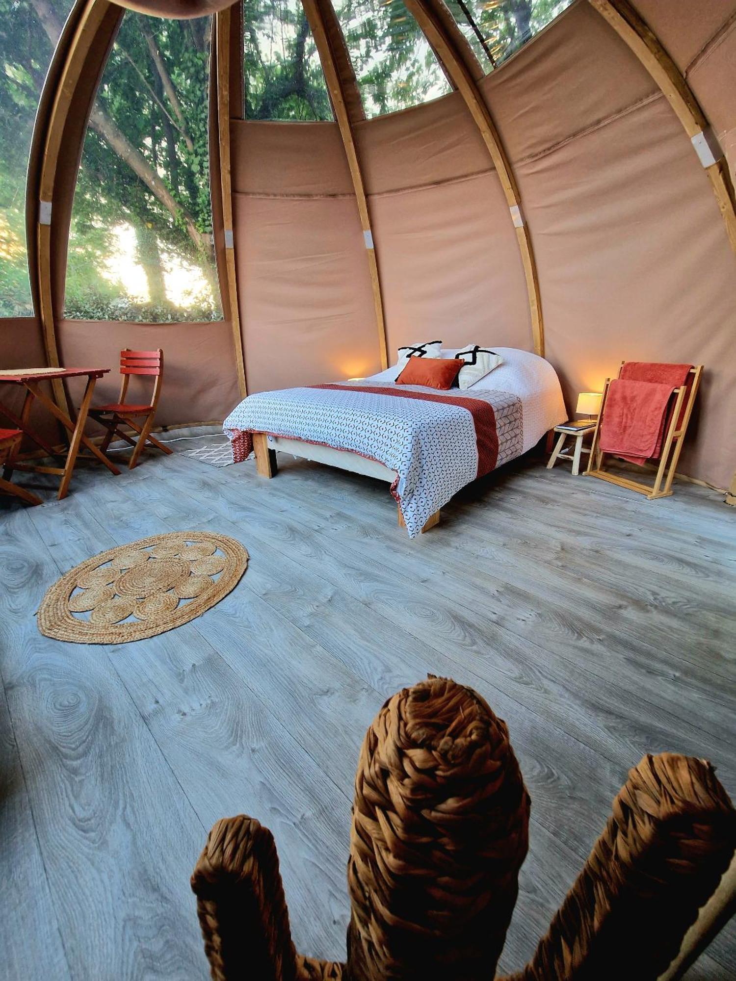 Sorde-lʼAbbaye Les Nuits De Cassiopee B&B 객실 사진