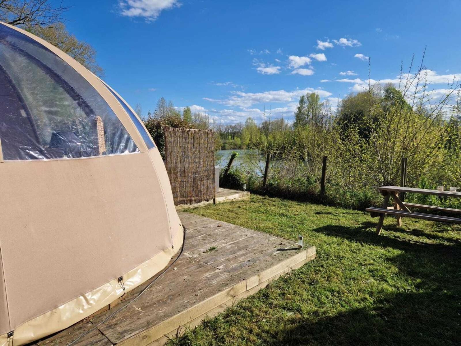 Sorde-lʼAbbaye Les Nuits De Cassiopee B&B 객실 사진
