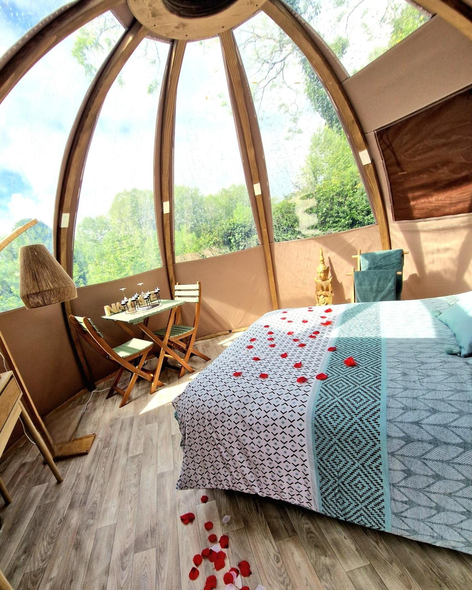 Sorde-lʼAbbaye Les Nuits De Cassiopee B&B 객실 사진