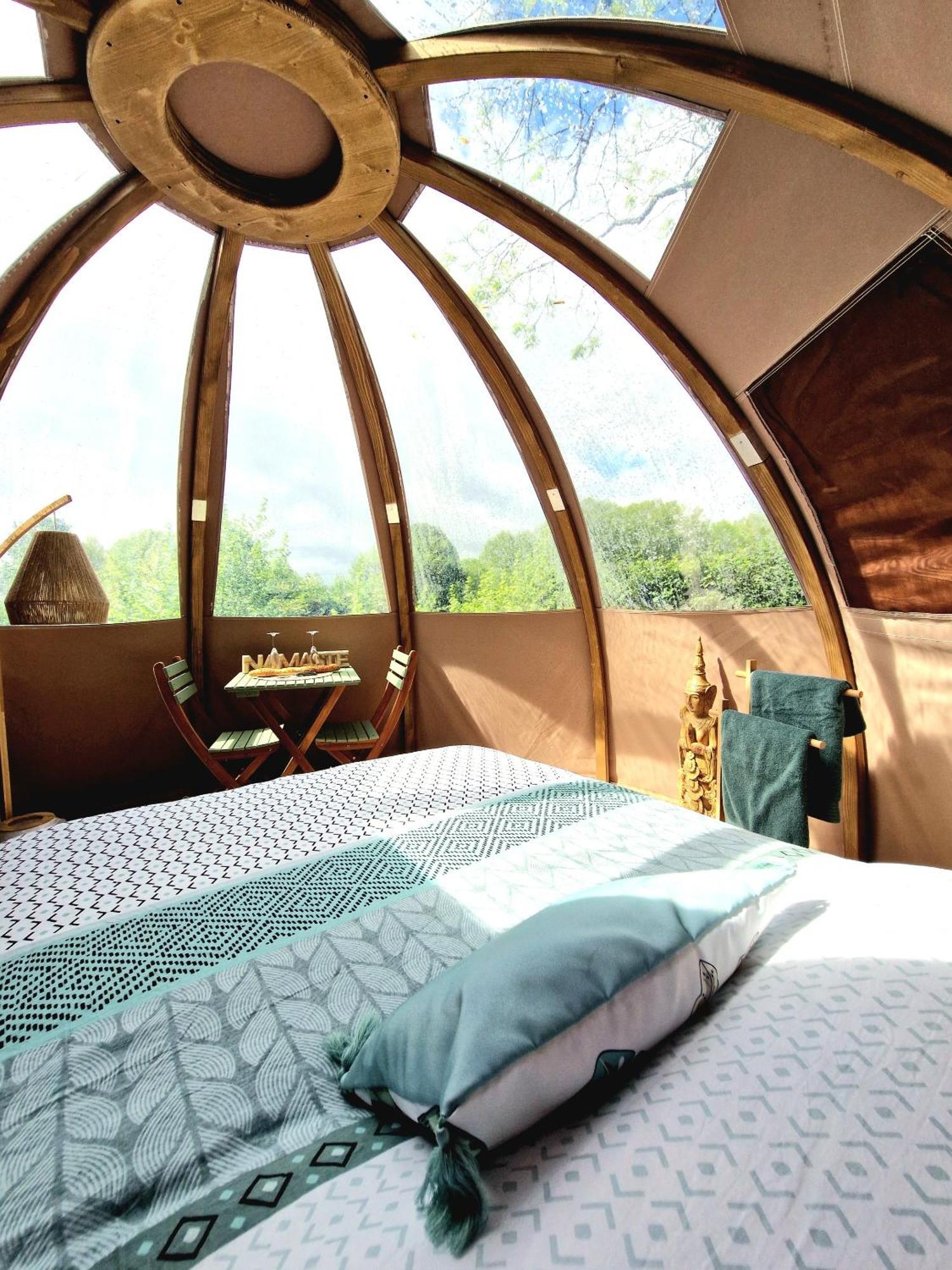 Sorde-lʼAbbaye Les Nuits De Cassiopee B&B 객실 사진